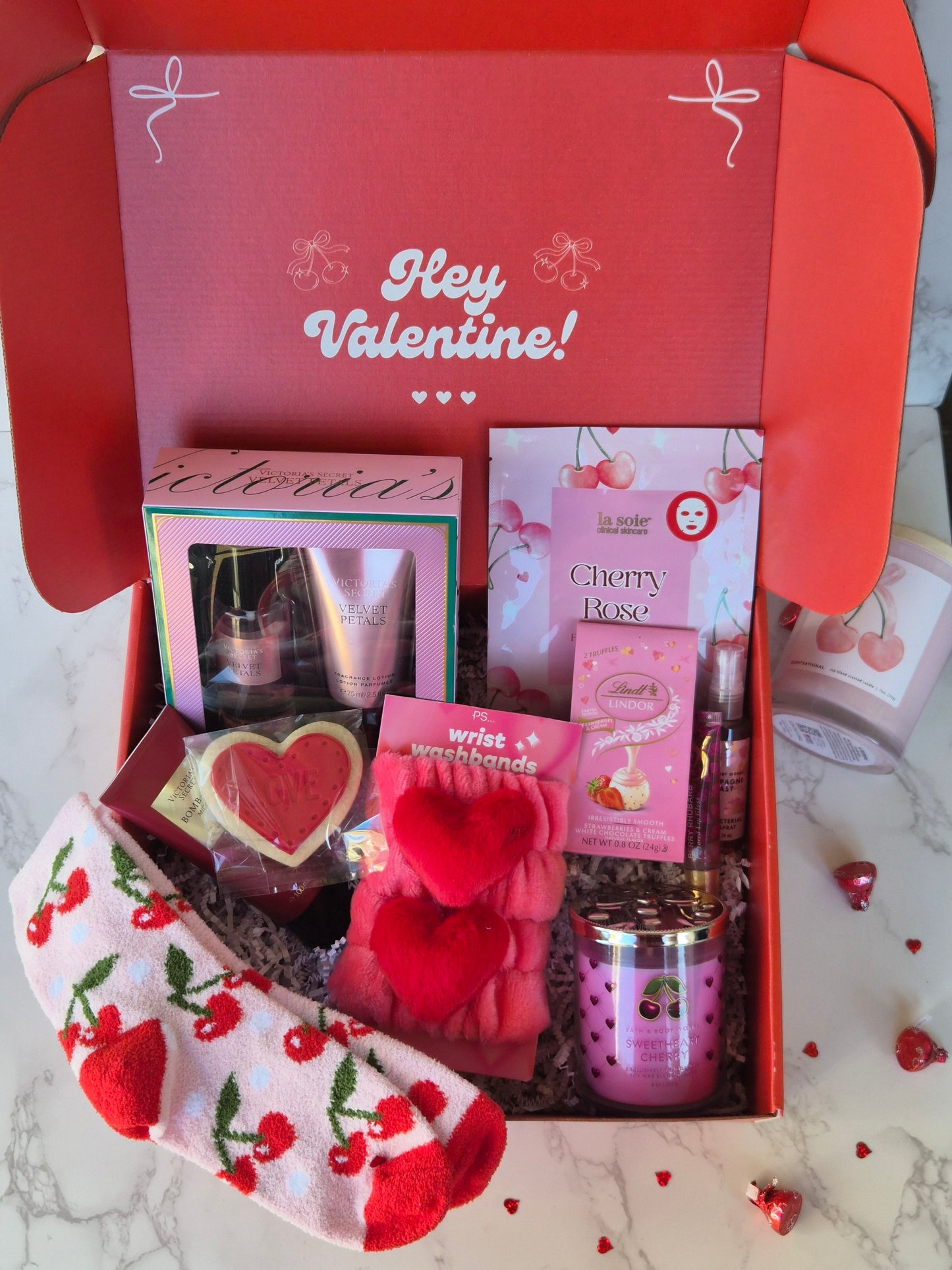 Pink Velvet Self-Care Box