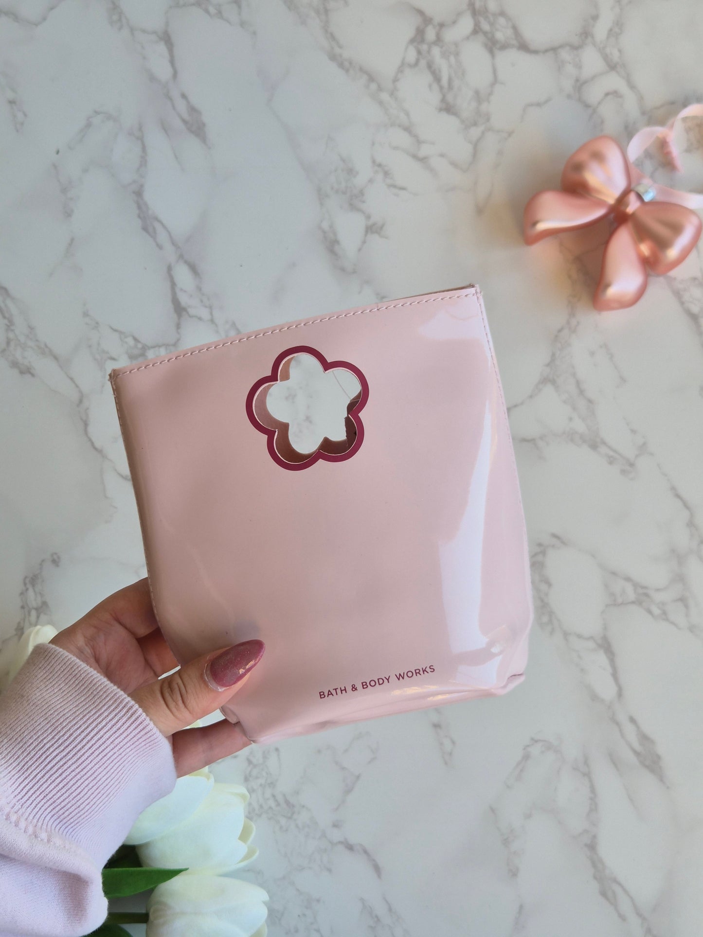 Bath & Body Works cosmetic bag