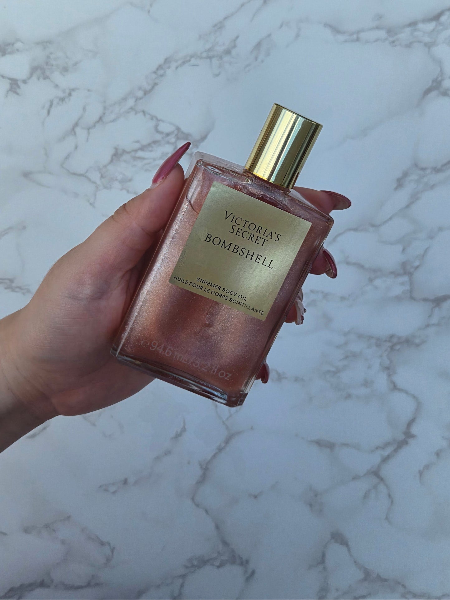 Bombshell body shimmer oil