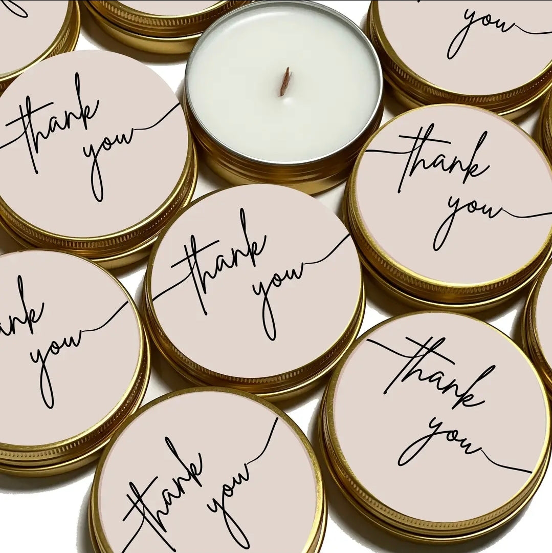 Thank You - Wax Candle