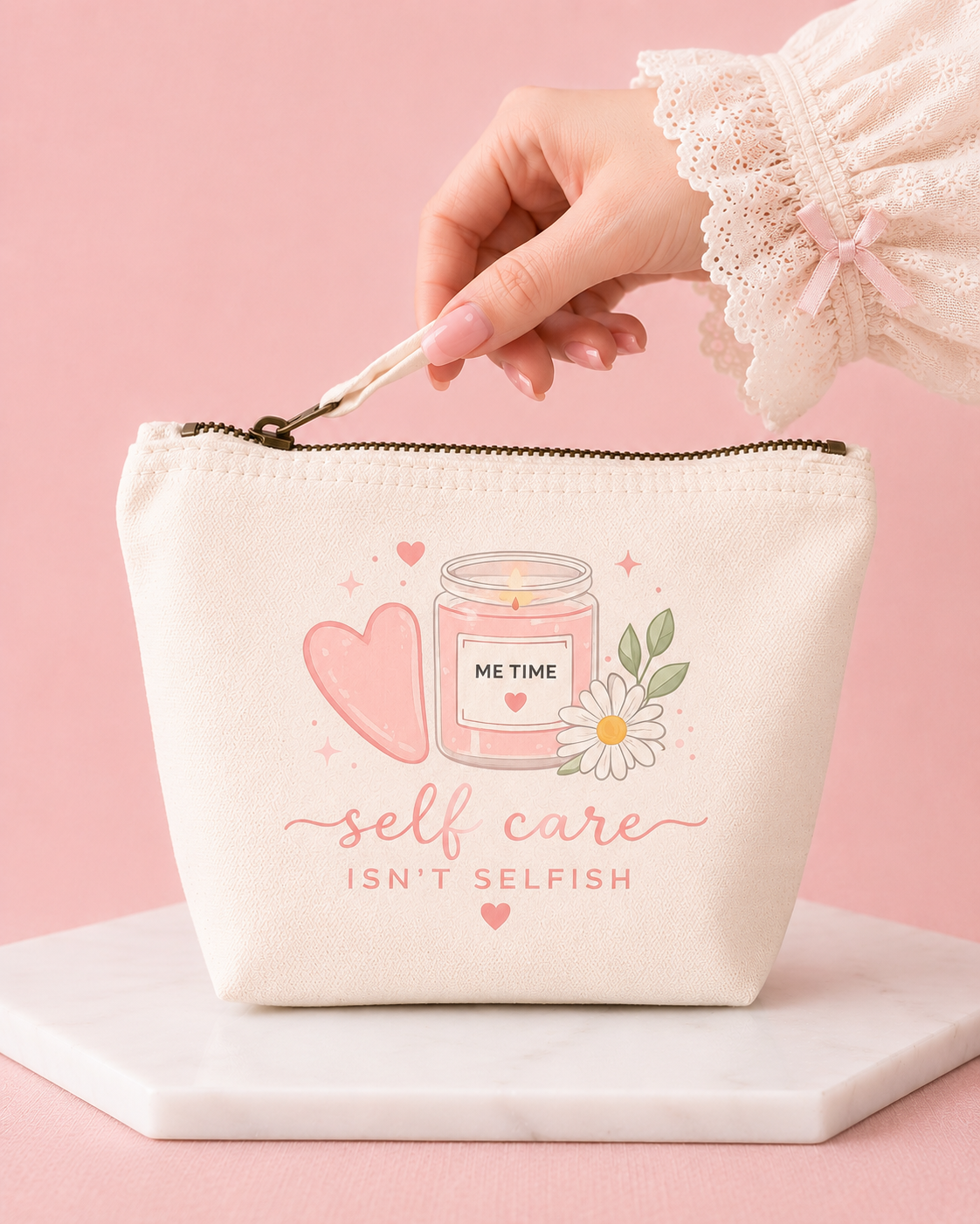 Self Care Makeup Pouch