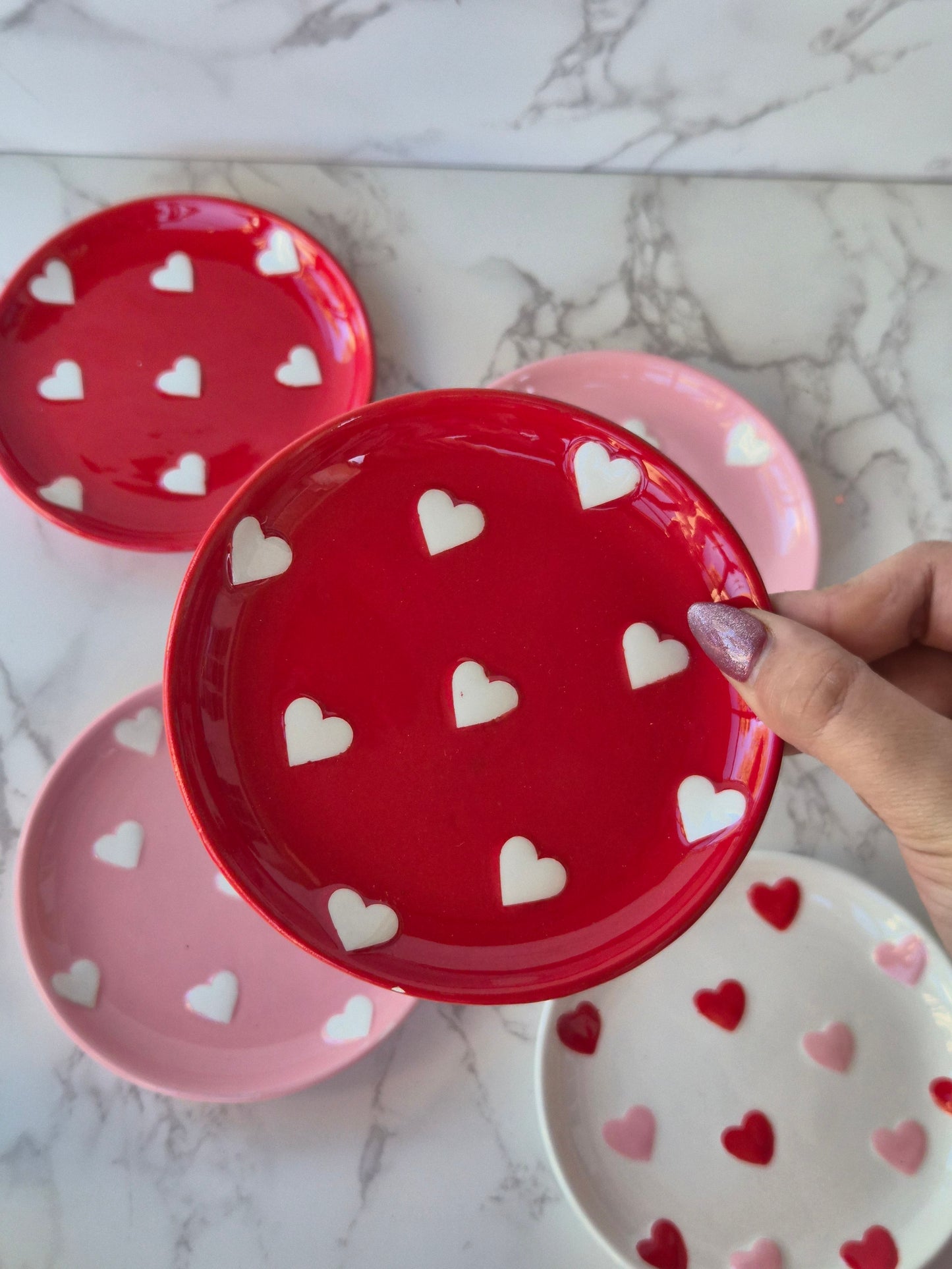 Jewelry ceramic tray