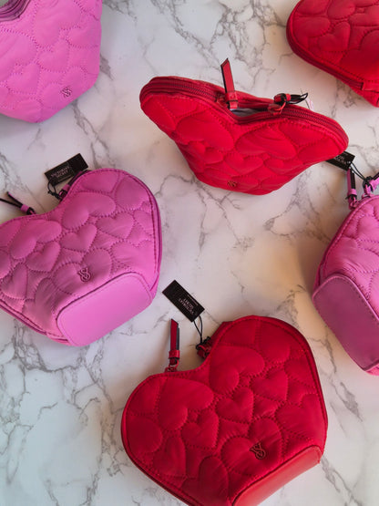 Heart shaped makeup bag by Victoria's Secret