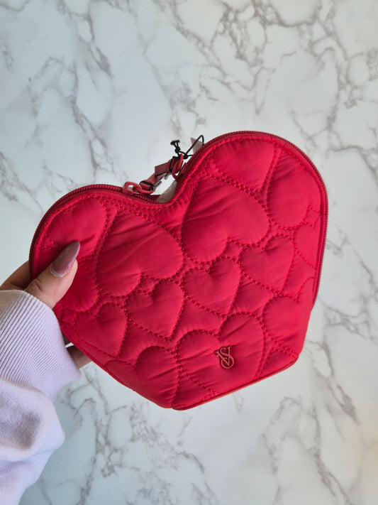 Heart shaped makeup bag by Victoria's Secret