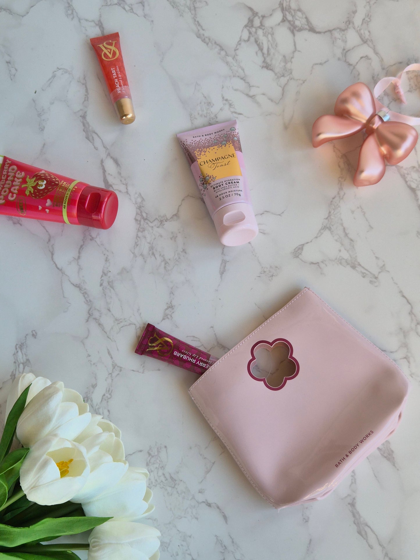 Bath & Body Works cosmetic bag