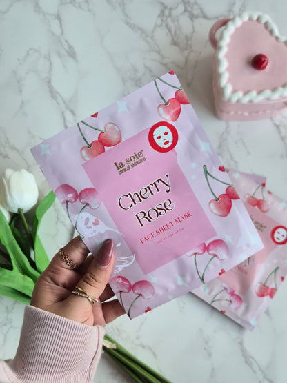 Cherry Face Sheet Mask by LaSoie