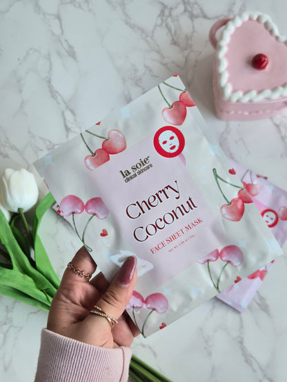 Cherry Face Sheet Mask by LaSoie