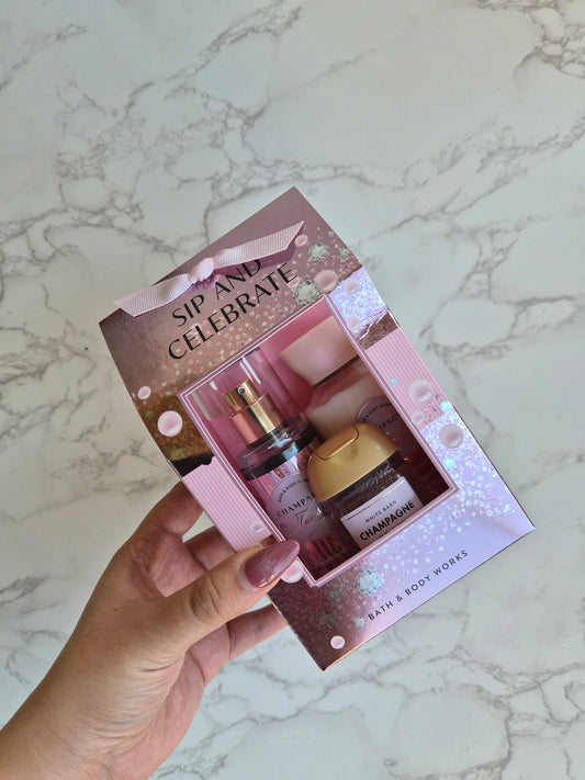 Champagne Toast Gift Set by Bath & Body Works