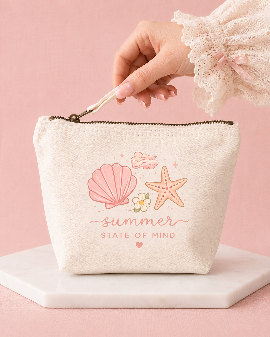 Summer Makeup Pouch
