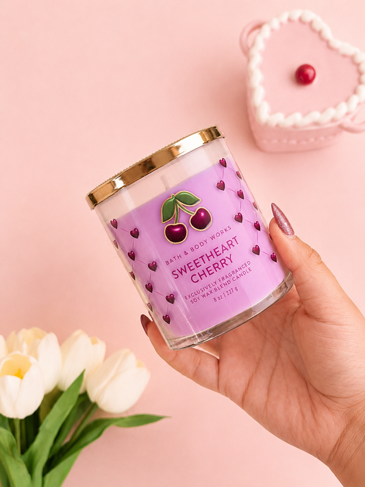 Sweetheart Cherry Bath & Body Works Candle