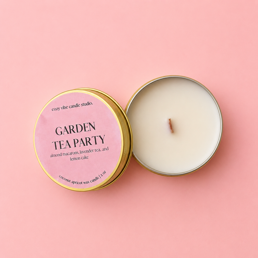 Garden Tea Part - Wax Candle