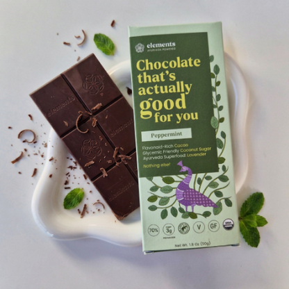 Peppermint 70% Dark Chocolate